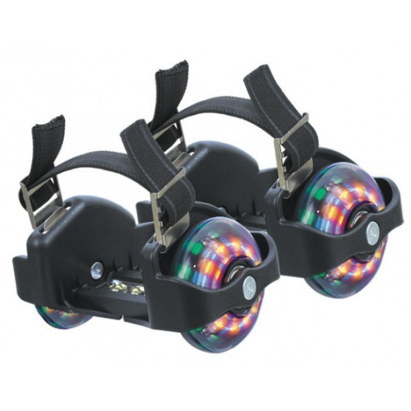 Ролики на пятку Flashing Roller черный - Фото 1 Ролики на пятку Flashing Roller черный - изображение 1