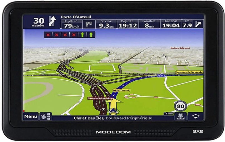 GPS навигатор Modecom Device FreeWAY SX2 MapFactor (NAV-FREEWAYSX2-MF-EU) - изображение 1