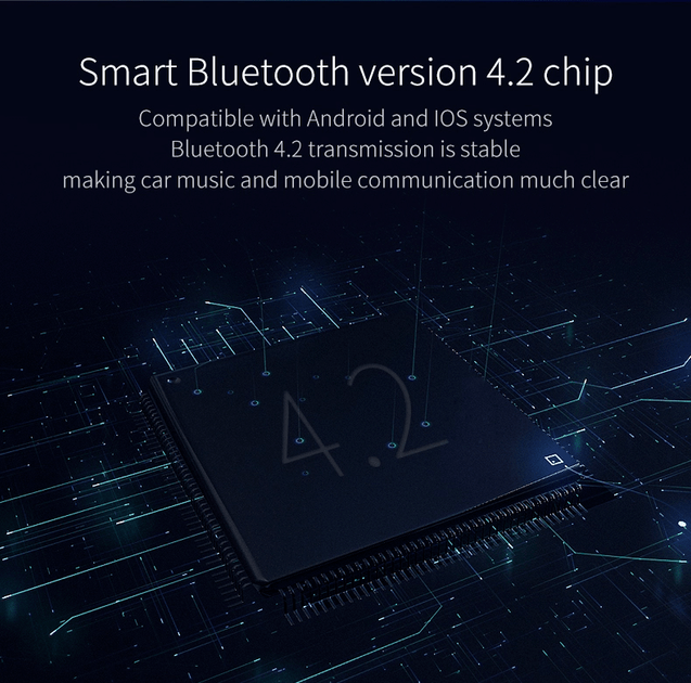 ФМ трансмиттер Aiver F41 Car MP3 Player Bluetooth v4.2 Quick Charge 3.0 Silver - изображение 10