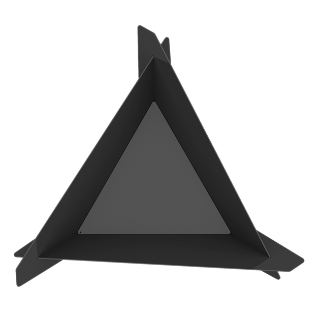 Садовый очаг Kratki TRIANGLE металлический для двора (чаша для огня, FIRE/TRIANGLE) - Фото 4 Садовый очаг Kratki TRIANGLE металлический для двора (чаша для огня, FIRE/TRIANGLE) - изображение 4