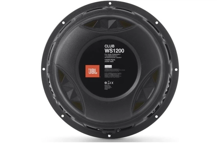 Сабвуфер JBL Club WS1200BLK - Фото 2 Сабвуфер JBL Club WS1200BLK - изображение 2