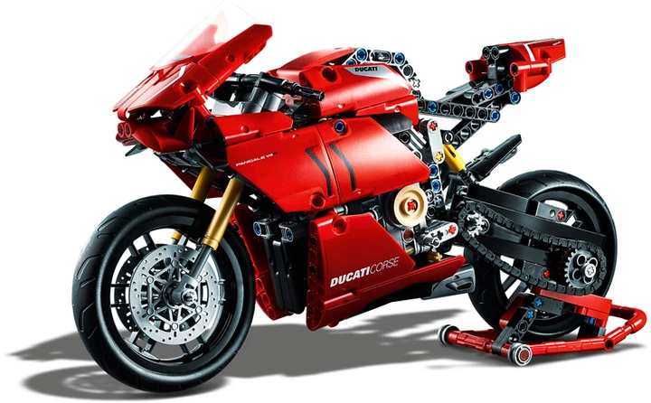 Zestaw klocków LEGO Technic Ducati Panigale V4 R 0 646 elementów (42107) - obraz 11