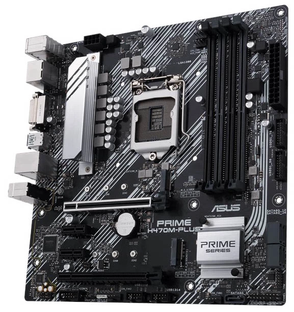 Материнская плата Asus Prime H470M-Plus (s1200, Intel H470, PCI