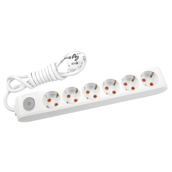 Удлинитель 6 гнезд 3м c заземлением с выключателем Viko Multi-Let арт. 90118603 - Фото 1 Удлинитель 6 гнезд 3м c заземлением с выключателем Viko Multi-Let арт. 90118603 - изображение 1