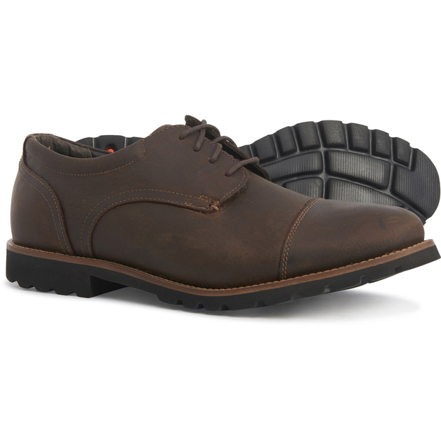 rockport modern break cap toe oxford