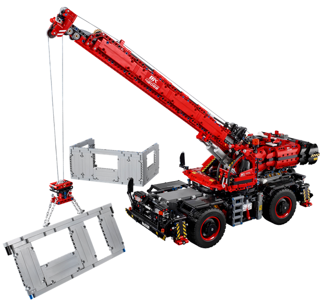 Lego Technic Подъёмный кран для пересечённой местности 42082 - изображение 3