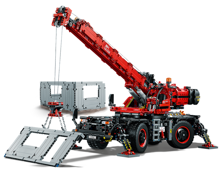 Lego Technic Подъёмный кран для пересечённой местности 42082 - изображение 5