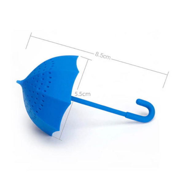 Ситечко для заваривания чая Tea Strainer "Зонтик", силиконовое, малиновое - Фото 7 Ситечко для заваривания чая Tea Strainer "Зонтик", силиконовое, малиновое - изображение 7