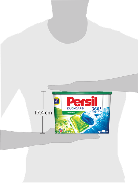 Дуо-капсулы для стирки Persil Эксперт 50 шт. (9000101094428) - Фото 4 Дуо-капсулы для стирки Persil Эксперт 50 шт. (9000101094428) - изображение 4