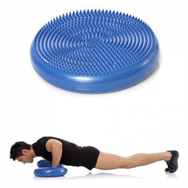 Подушка балансировочная массажная OSPORT Balance Cushion Синий (FI-4272 ...