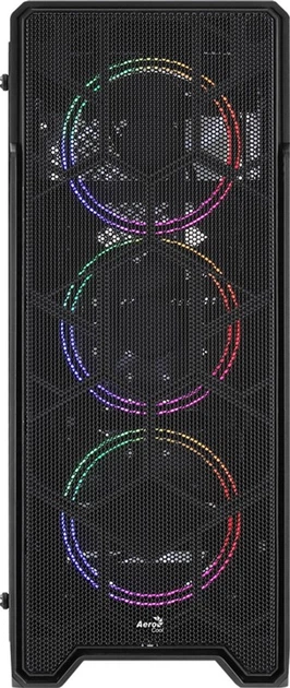 Obudowa Aerocool Ore FRGB-G-BK-v1 szkło hartowane czarne (ACCM-PV21033.11) - obraz 3