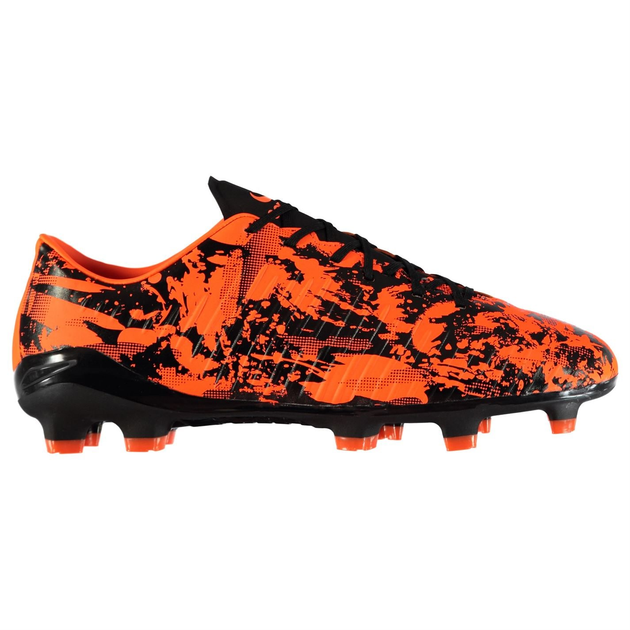 sondico football boots orange and black