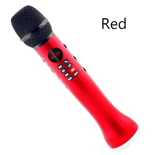 Беспроводной Bluetooth микрофон для караоке 9ВТ MicMagic Premium L598 c Функцией записи песен и тканевый Чехлом c функцией сменной Батареи Red (WB573084) - Фото 10 Беспроводной Bluetooth микрофон для караоке 9ВТ MicMagic Premium L598 c Функцией записи песен и тканевый Чехлом c функцией сменной Батареи Red (WB573084) - изображение 10