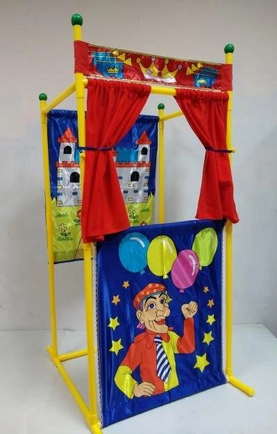 Купить Ширма настольная для кукольного театра Н в магазине развивающих игрушек Детский сад