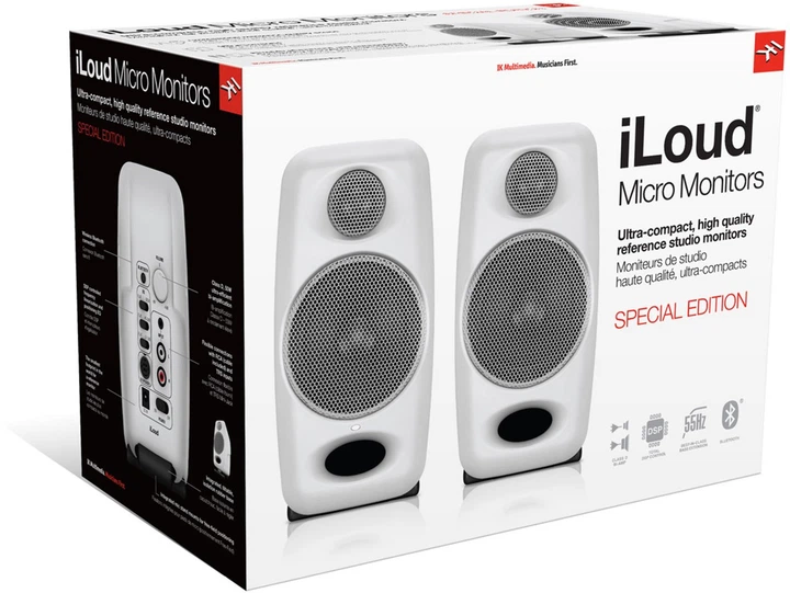 【美品】iLoud micro monitor White Edition Студийные мониторы IK MULTIMEDIA iLoud Micro Monitor White Special