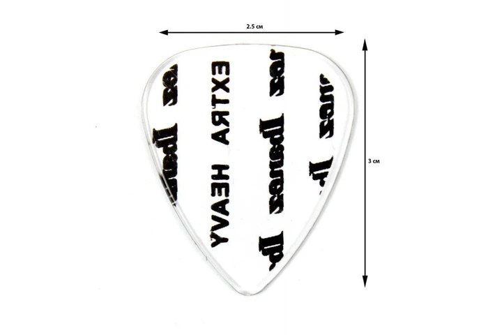 Медиатор Ibanez ANL141 WHITE EXTRA HEAVY - изображение 2