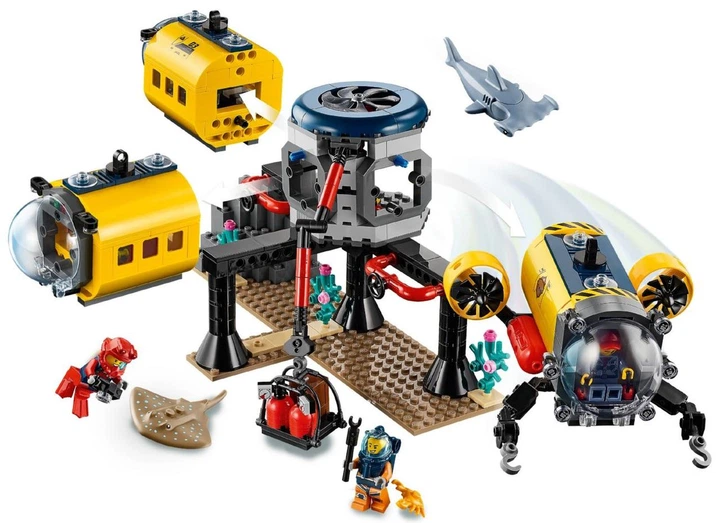 Lego City Океан: исследовательская база 60265 – игрушки с