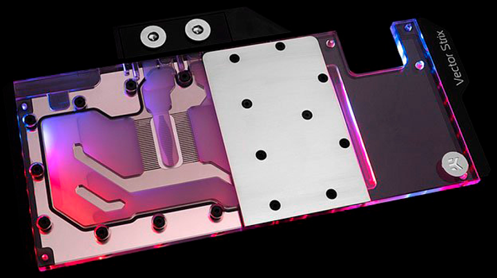 Система жидкостного охлаждения Enermax EKWB EK-Quantum Vector Strix RTX 2080 Ti D-RGB - Nickel + Plexi (3831109814185) - изображение 3
