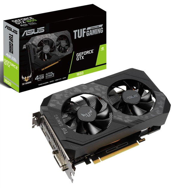 Видеокарта Asus PCI-Ex GeForce GTX 1650 TUF Gaming 4GB GDDR6