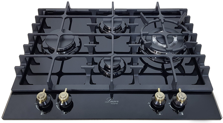 Варочная поверхность газовая Luxor RG 650 BGL KUP WOK + круглая ...