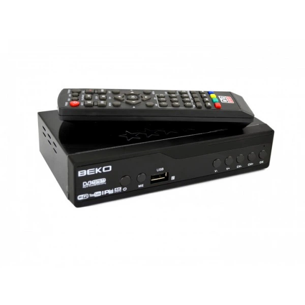 Цифровой ТВ-ресивер BEKO DVB T7 Black - изображение 3