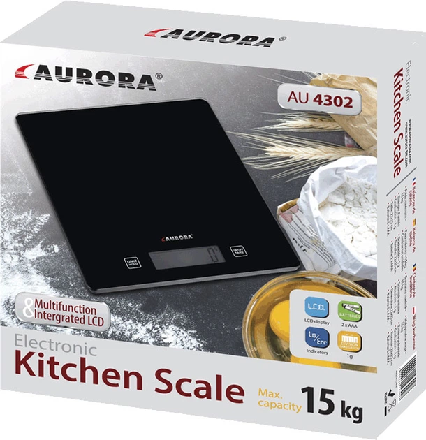 Весы кухонные AURORA AU 4302 - изображение 2