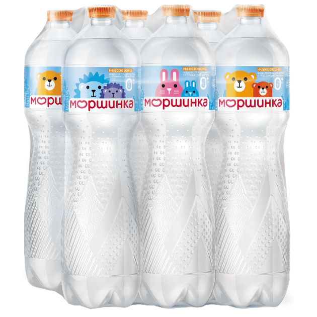 Упаковка мінеральної питної негазованої дитячої води "МОРШИНКА" 1,5 л х 6 пляшок - Фото 4 Упаковка мінеральної питної негазованої дитячої води "МОРШИНКА" 1,5 л х 6 пляшок - зображення 4