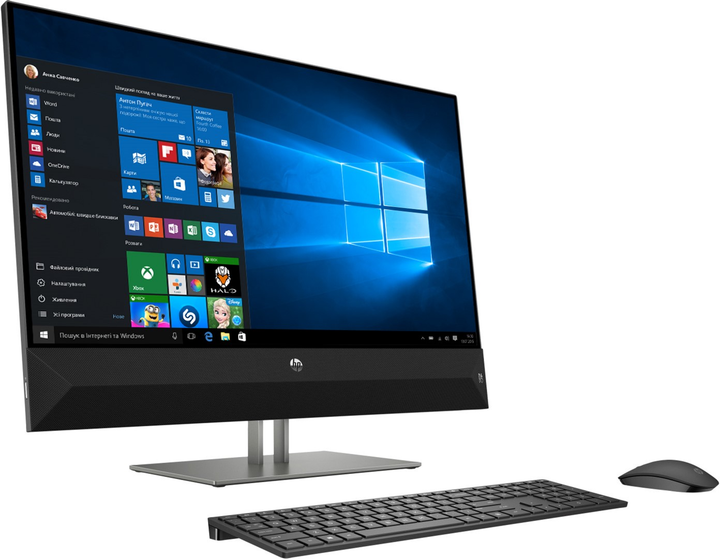 Моноблок HP Pavilion All-in-One 27-xa0117ur (7KH51EA) Black – фото ...