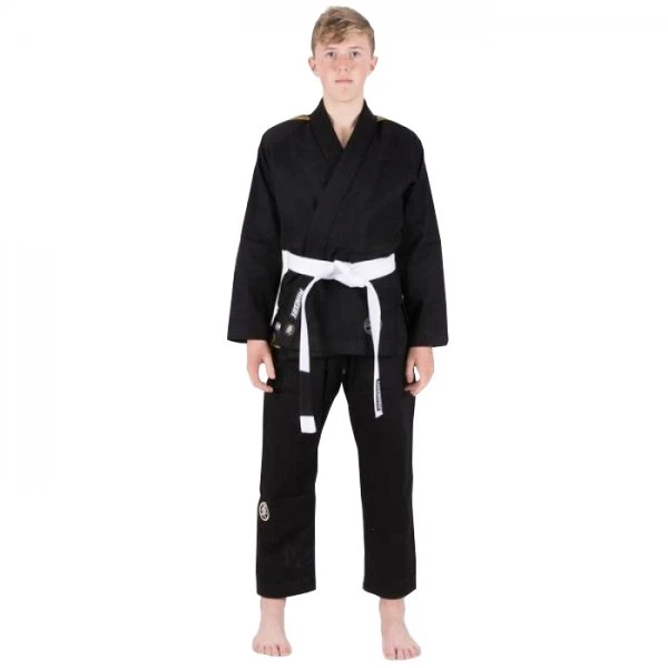 Кимоно детское для Бразильского Джиу-Джитсу Tatami Fightwear Kids Nova Absolute (M2) Черное - Фото 1 Кимоно детское для Бразильского Джиу-Джитсу Tatami Fightwear Kids Nova Absolute (M2) Черное - изображение 1