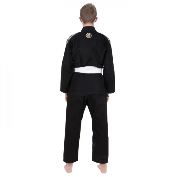 Кимоно детское для Бразильского Джиу-Джитсу Tatami Fightwear Kids Nova Absolute (M2) Черное - Фото 3 Кимоно детское для Бразильского Джиу-Джитсу Tatami Fightwear Kids Nova Absolute (M2) Черное - изображение 3