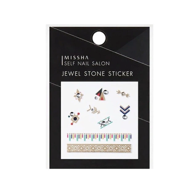 Стразы-наклейки для маникюра Missha Self Nail Salon Jewel Stone Sticker No.04/Gipsy 1 шт (8806185790437) - Фото 1 Стразы-наклейки для маникюра Missha Self Nail Salon Jewel Stone Sticker No.04/Gipsy 1 шт (8806185790437) - изображение 1