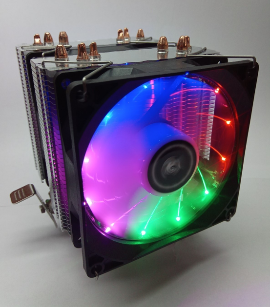 Кулер для процессора Ytcool x6 (2 кулера) LED - изображение 1