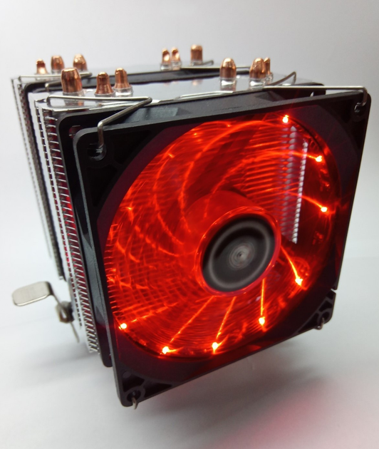 Кулер для процессора Ytcool x6 (2 кулера) LED - изображение 2