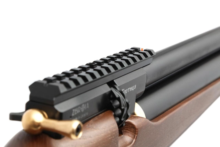 Пневматическая винтовка ZBROIA PCP ХОРТИЦА 550/220 4,5 мм (коричневый/черный) - изображение 4
