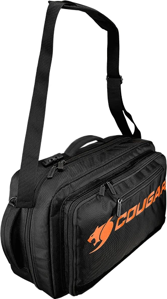 Рюкзак для ноутбука Cougar Fortress 15.6" Black/Orange - Фото 4 Рюкзак для ноутбука Cougar Fortress 15.6" Black/Orange - зображення 4