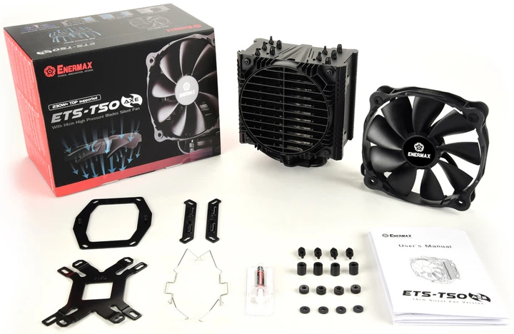 Chłodzenie Enermax T50 AXE 140 mm (ETS-T50A-FSS) - Zdjęcie 9 Chłodzenie Enermax T50 AXE 140 mm (ETS-T50A-FSS) - obraz 9