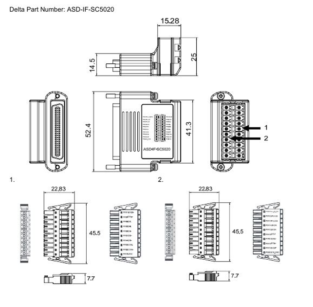 ASD-IF-SC5020 Delta Electronics/Industrial Automation, 47% OFF