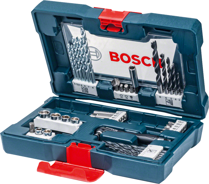 Ударний дриль Bosch Professional GSB 550 + набір аксесуарів (41 шт.) (06011A1003) - Фото 10 Ударний дриль Bosch Professional GSB 550 + набір аксесуарів (41 шт.) (06011A1003) - зображення 10