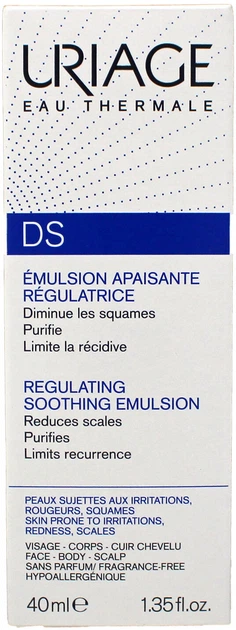 Emulsja Uriage D.S. Regulująca kojąca 40 ml (3661434000072) - obraz 2