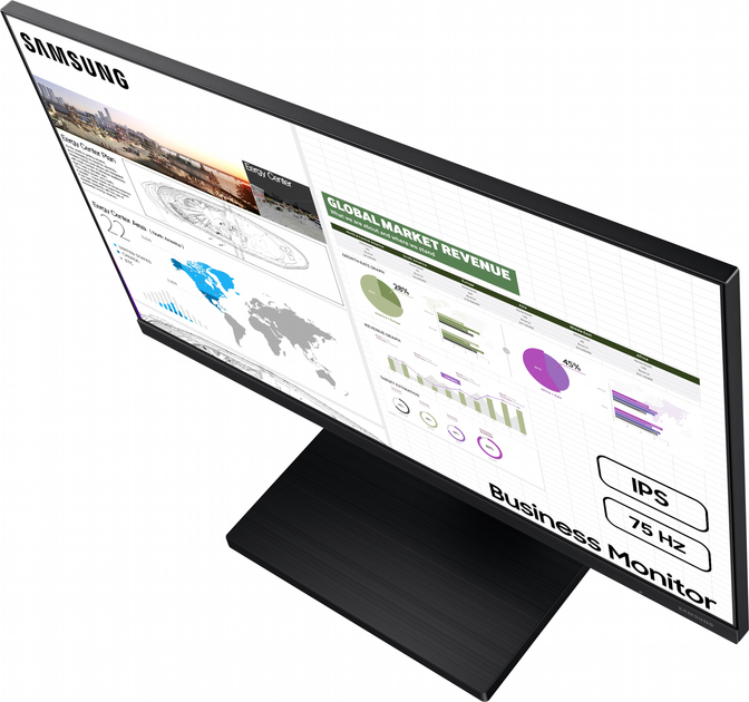 Монітор 24" Samsung LF24T450 Black (LF24T450FQIXCI) - зображення 10