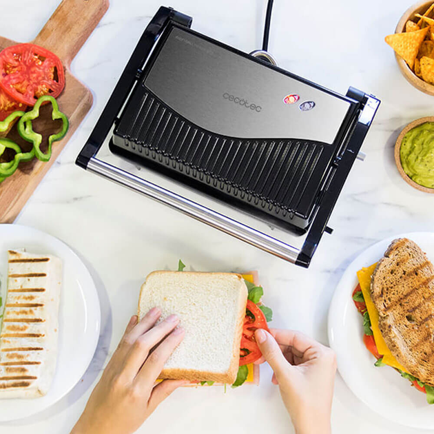 Гриль CECOTEC Rock'nGrill 750 Full Open CCTC-03011 - зображення 3