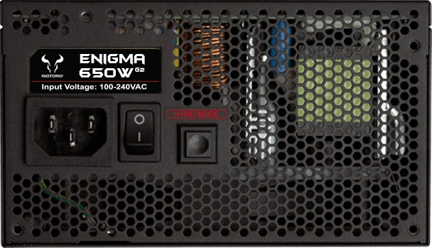 Блок питания Riotoro Enigma G2 650 (PR-GP0650-FMG2) - Фото 2 Блок питания Riotoro Enigma G2 650 (PR-GP0650-FMG2) - изображение 2