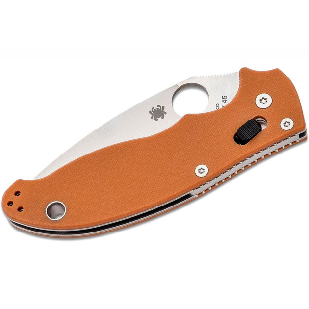 Нож Spyderco Manix 2 Sprint Run REX 45 Orange (C101GPBORE2) - изображение 2