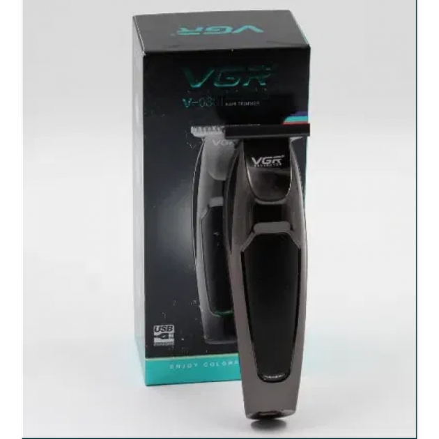 Профессиональная машинка для стрижки, электробритва VGR Navigator Professional V-030 USB 5 насадок - Фото 5 Профессиональная машинка для стрижки, электробритва VGR Navigator Professional V-030 USB 5 насадок - изображение 5