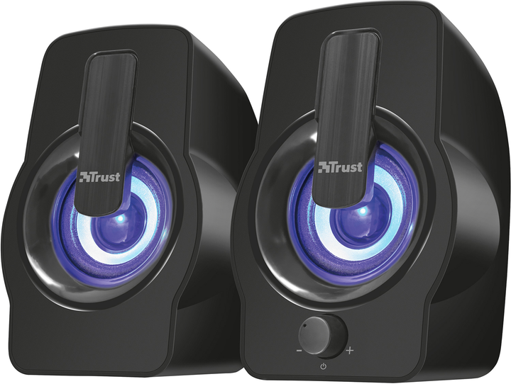 Акустична система Trust Gemi RGB 2.0 Black (22948) - зображення 1
