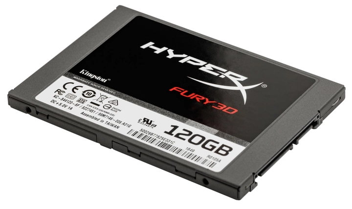 Kingston SSD HyperX Fury 3D 120GB 2.5" SATAIII TLC (KC-S44120-6F) - изображение 2