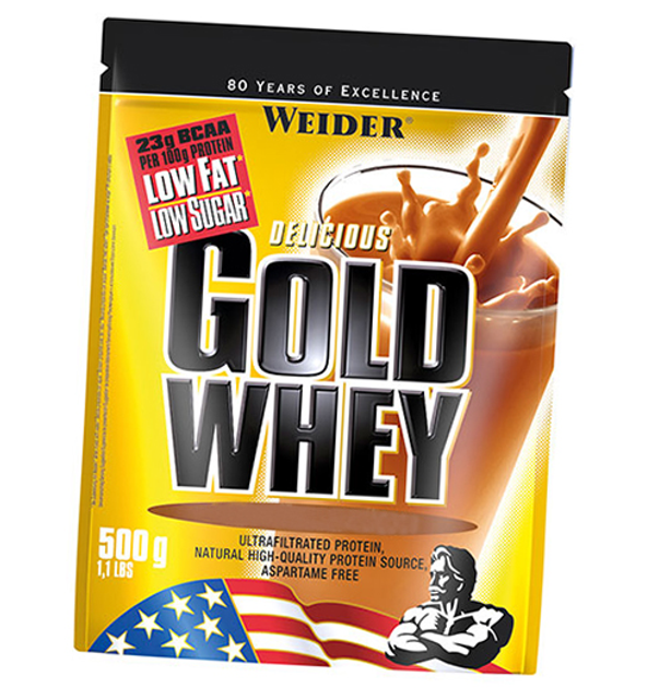 Протеин Weider Gold Whey 500 грамм Шоколад (335429-3) – фото, отзывы ...