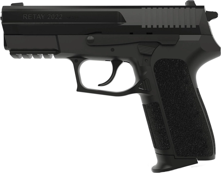 Пістолет стартовий Retay 2022 9 мм Чорний (11950611) - зображення 1
