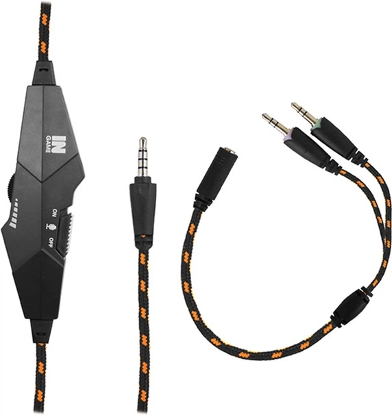 Навушники Gemix N20 White-Orange - зображення 4