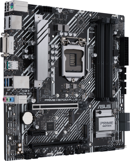 Материнская плата Asus Prime H570M-Plus (s1200, Intel H570, PCI-Ex16 ...